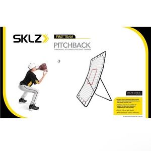 SKLZ PitchBack Baseball and Softball Pitching Net and Rebounder